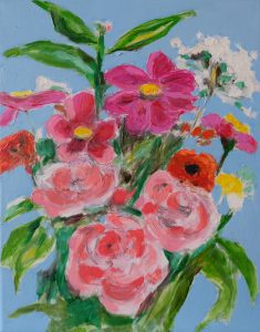 Flowers II, oil on canvas 24 x 30 cm Flowers II oil on canvas 24 x 30 cm